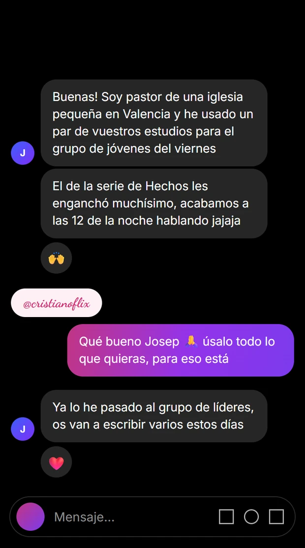 Conversación: un pastor cuenta que usó un estudio en el grupo de jóvenes